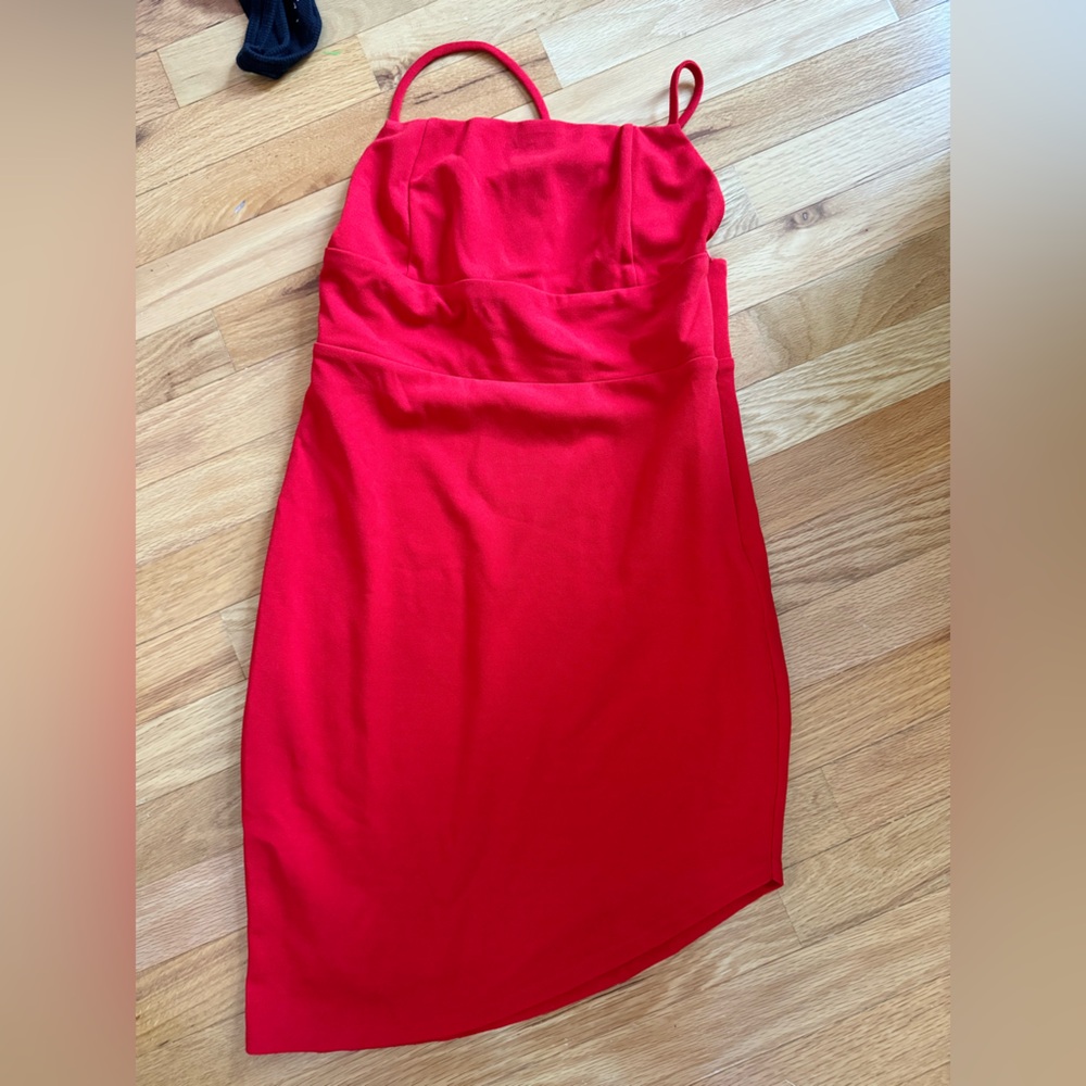 red lulus dress size s